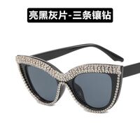 Plastic glasses with blue light protection and rhinestones for women 3293镶钻-PN