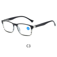Plastic eyeglasses for reading KY8503 Blue ray cut, diopters from +1.00 to +4.00, PD62-64