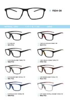 TR-90 plastic frames for glasses FE04-08