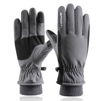 Windproof, frost-resistant, waterproof gloves for skiing, mountaineering, motorsports D-ST-23706