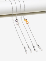 Glasses chain with hollow roses GM060