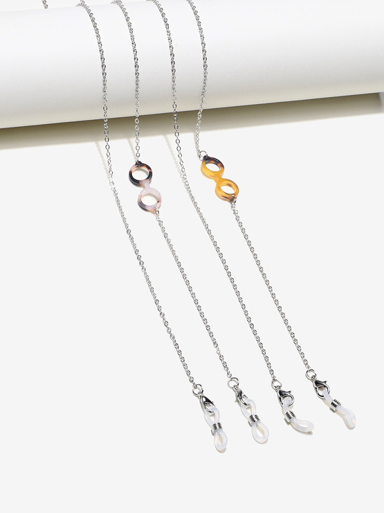 Glasses chain with hollow roses GM060