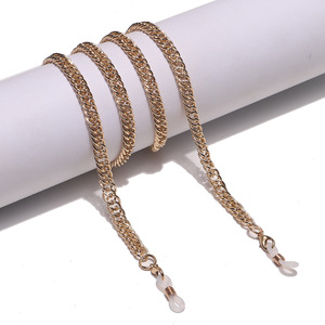 Модная золотая толстая цепочка для очков GL1399