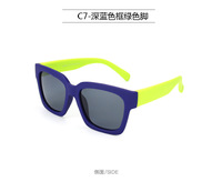 Polarized silicone sunglasses with UV400 protection for kids T1656