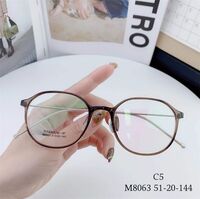 Оправа гибридная, металл + TR90, линзы с Blue Block покрытием SANTA M8063