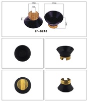 Suction cup LF-8239, LF-8240, LF-8241, LF-8242, LF-8243 for lens edgers Bergena, Nidek, Essilor 