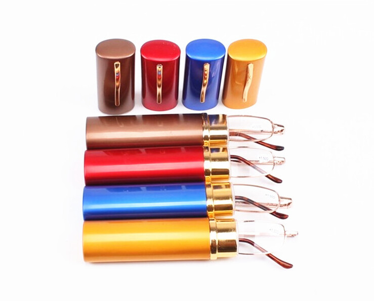 Очки металлические Vizzini в тубусе V898-B