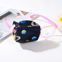 3D occluder for glasses, children's eye cartoon eye patch mask for amblyopia, strabismus, after surgery