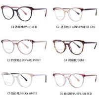 Оправа для очков пластиковая TR90 с защитой от синего света, с флексом FA87196