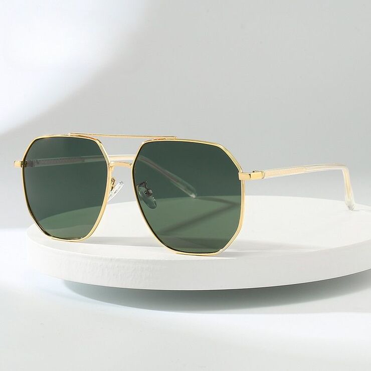 Polarized metal sunglasses with UV400 protection 2969-GT