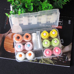 Mini set with contact lens cases C5008Daisies, 6pcs