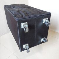 Mobile box (suitcase, trunk, organizer, display case) on wheels for frames and glasses for 192 slots JS-C221217