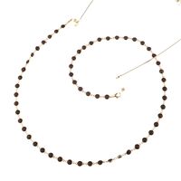 Metal non-slip gold chain for glasses and masks GL801