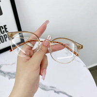 Металлические + TR90 очки с защитой от синего света Blue Block FENQI F01083