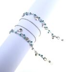 Metal non-slip chain, with rhinestone, for glasses and masks GL156