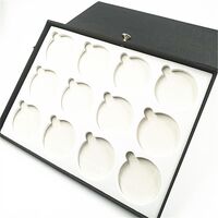 Lenses holder display with 36 slots JS-C180501, сell size: Ø70 mm