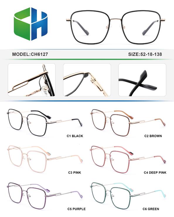 Оправа металлическая с флексом CH6127-DA