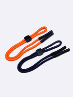 Набор из двух акриловых цепочек для очков черного и янтарного цвета GM103