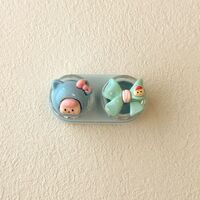 Мини-набор для мягких контактных линз выдвижной W-CT36大蝴蝶结脸