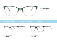 Metal women's frame for glasses MW5017
