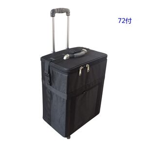 Передвижной бокс (ящик, чемодан, кейс, кофр, органайзер, витрина) на колёсах для оправ и очков на 72 места JS-C221011