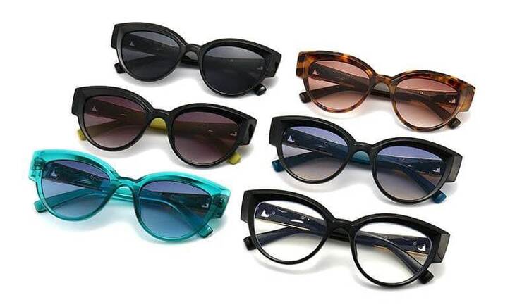 Sunglasses Elit in retro style cat eye 1738