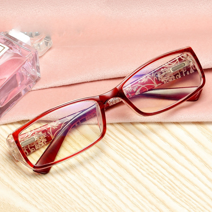 Очки пластиковые для чтения KY8805 и защитой Blue ray cut с флексами, диоптрии от +1.00 до +4.00, РМЦ=62-64