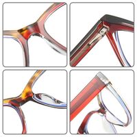 TR90 plastic frame or glasses with blue light protection, with spring hinges FA87248