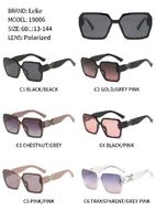 Polarized plastic sunglasses Leke L19006