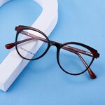 TR90 plastic frame or glasses with blue light protection, with spring hinges FA87196