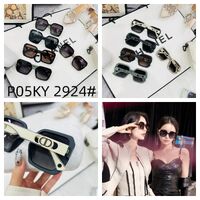 Polarized metal + TR90 sunglasses P05KY 2924