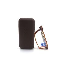 Очки-пенсне пластиковые для чтения с футляром 6014, диоптрии от +1.00 до +3.50, РМЦ=62-64