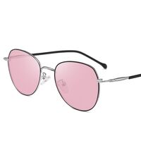 Очки металлические фотохромные с защитой от синего света 9641-GT