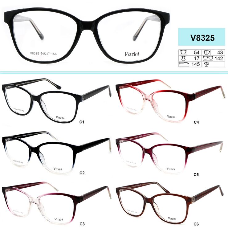 Plastic frames for glasses VIZZINI V8325