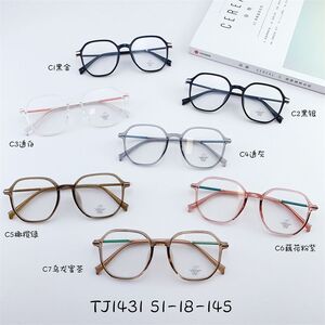 Hybrid frame, metal +tr90, with Blue Block protection SANTA TJ1431