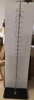 Glasses case floor rod stand with 20 slots