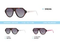 Acetate frames polaraized sunglasses S18246