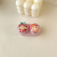 Мини-набор для мягких контактных линз выдвижной W-CT15彩虹月亮女孩