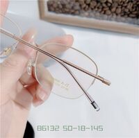 Оправа металлическая полуободковая из титана SANTA 86132