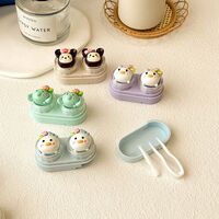 Мини-набор для мягких контактных линз выдвижной W-CT29头戴粉花