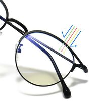 Metal glasses with blue light and UV protection 9728-3-GT