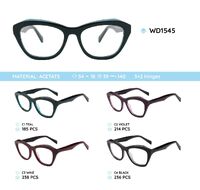 Plastic acetate eyeglasses frame for women WD1545