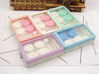 Mini set with contact lens cases XF6601, 2pcs