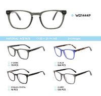 Plastic acetate eyeglasses frame for women WD1444P