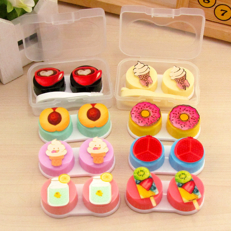 Mini set for a soft contact lens (Kits for contact lenses) XF-8Tasty