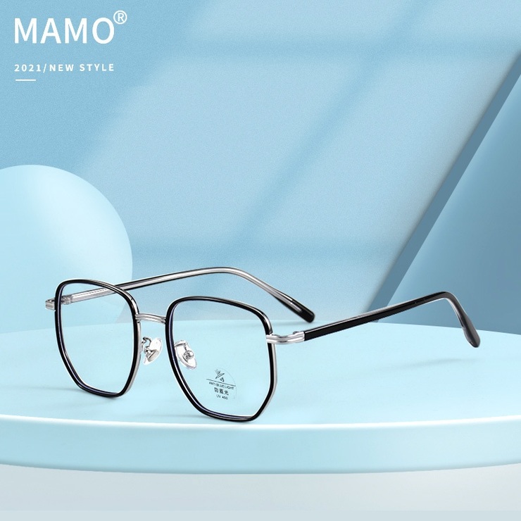 Оправа комбинированная с линзами Blue Ray Cut MAMO M2715