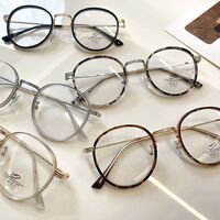 Metal glasses with Blue ray cut protection KY8829
