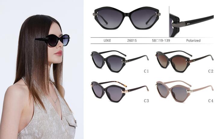 Polarized plastic sunglasses Leke LK26015