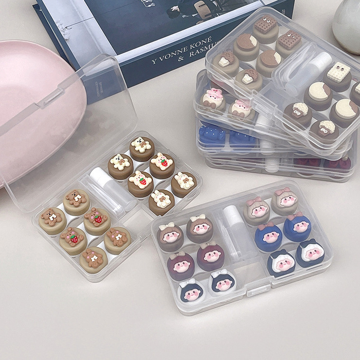Mini set with contact lens cases SB5010, 6pcs