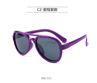 Детские силиконовые солнцезащитные поляризационные очки с защитой UV400 T1759